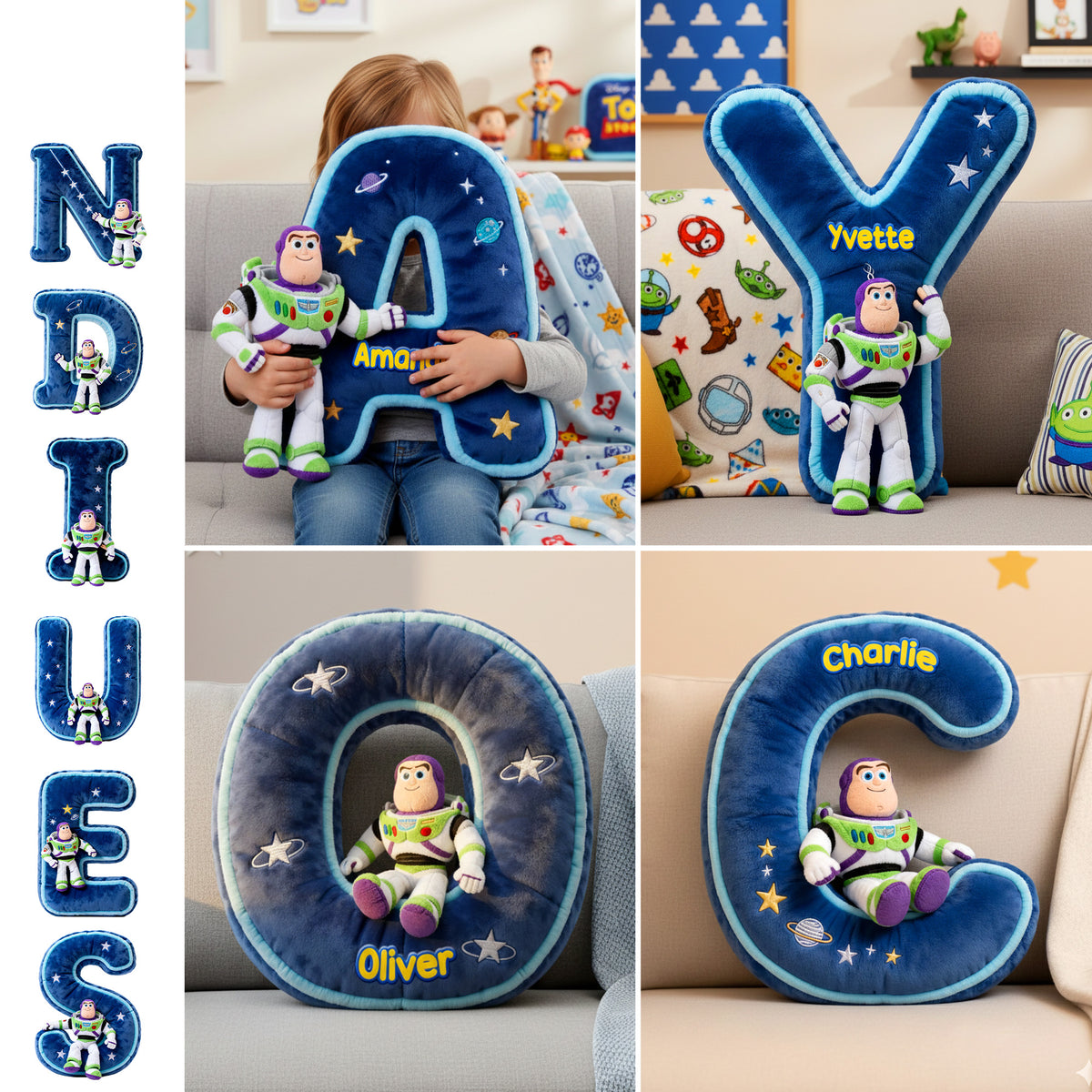 Personalized Gifts For Kids Custom Shaped Pillow 04namg161225-Homacus