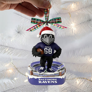 Stadium Spirit Christmas Ornament Personalized Gifts For Football Lovers 02HUDT180925-Homacus