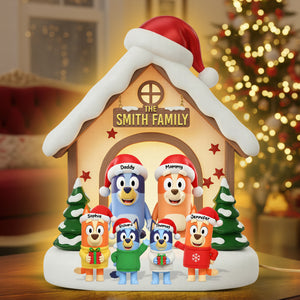 Funny Holiday Acrylic Light Box - Personalized Gifts For Family 06ohqn011125-Homacus