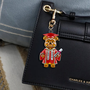 Bear Acrylic Keychain Personalized Gifts For Graduate Student 01natn230425-Homacus