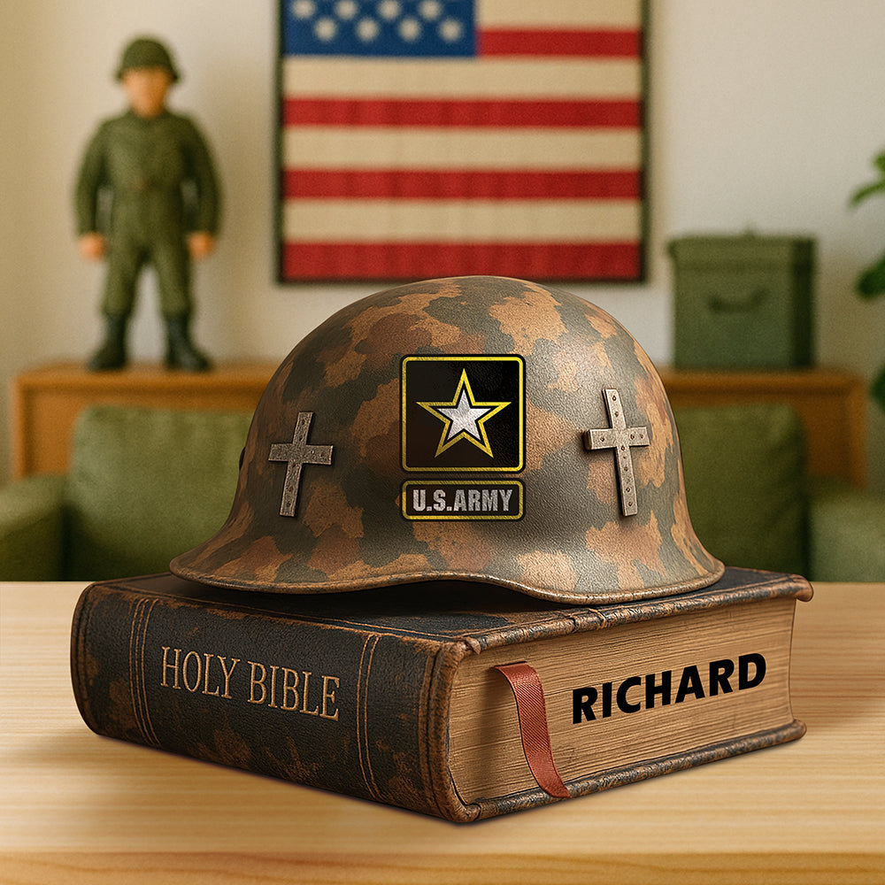 Christian Soldier Acrylic Plaque – Personalized Gifts For Veteran 06toqn230725-Homacus