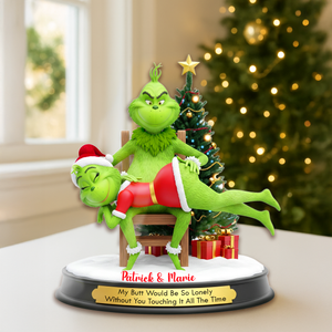 Naughty Couple Acrylic Plaque - Personalized Gifts For Couple Plaque 01NAMG160925-Homacus