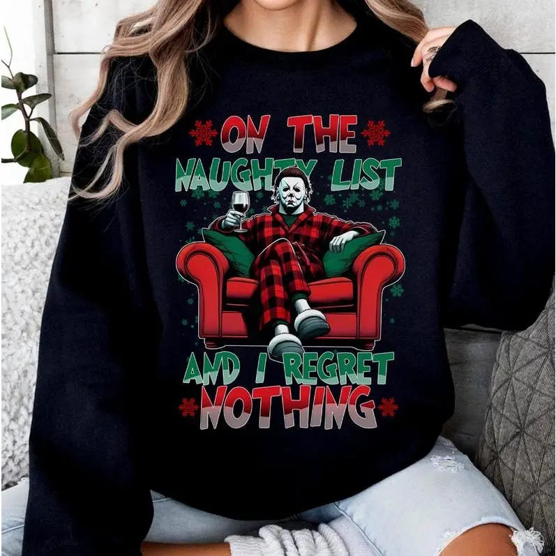 On The Naughty List Shirt 19pjxx270825-Homacus