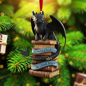 Personalized Gifts For Book Lovers Christmas Ornament 02kita250925-Homacus