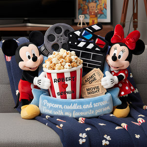 Movie Night Couple Pillow, Personalized Gifts For Couple 02PADT121225-Homacus