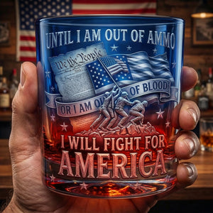 Freedom Round Glass - Gifts For Patriots 04PAQN200326-Homacus