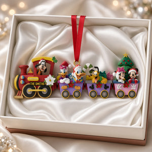 Christmas Lovely Train Adventure Ornament - Personalized Christmas Gifts 07ohtn271026-Homacus