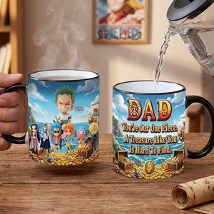 Dad’s Little World Magic Coffee Mug - Personalized Gifts For Dad 012HUMG260326-Homacus