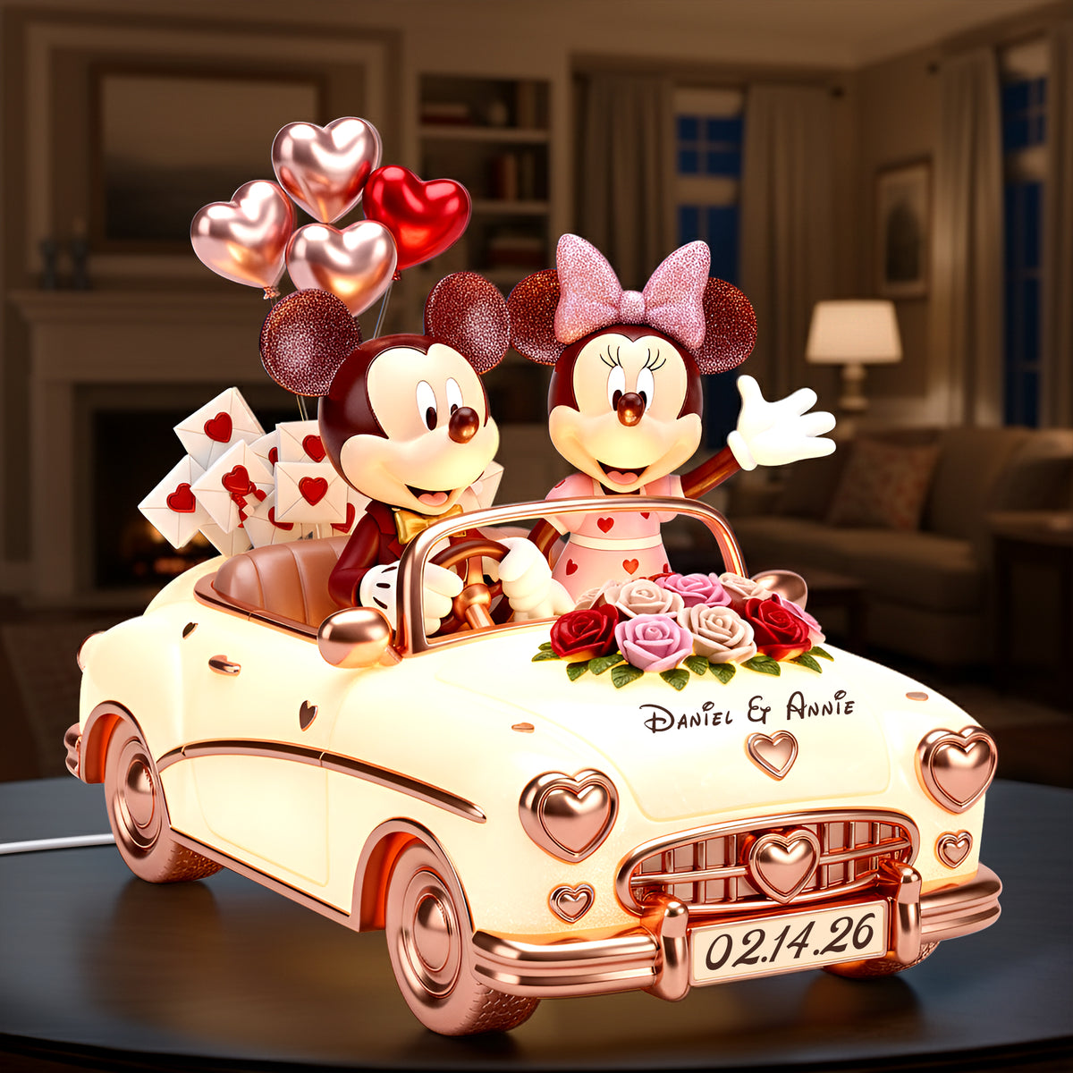 Couple Anniversary Acrylic Light Box - Personalized Gifts For Couple 01pglu021225-Homacus