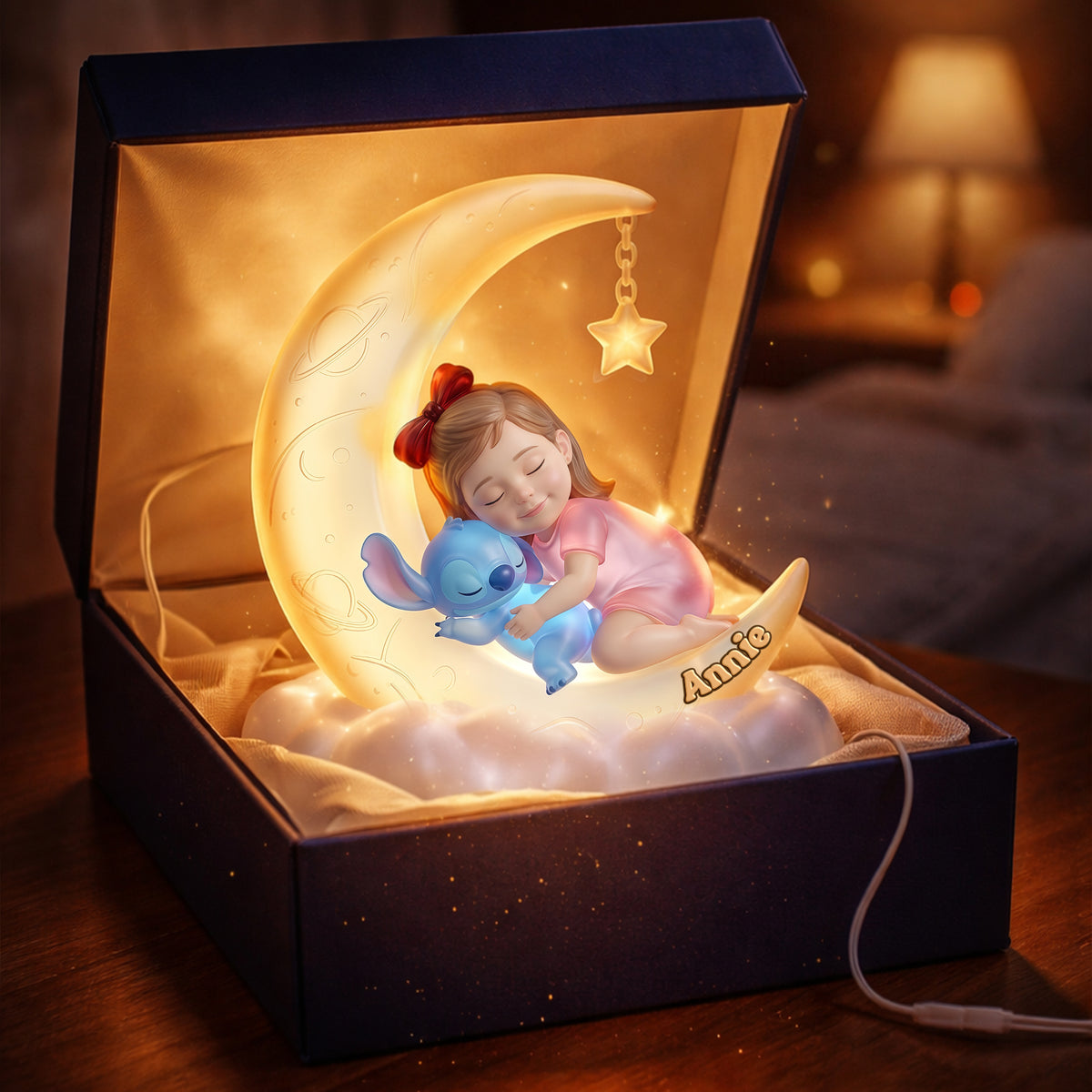 Lovely Dream Acrylic Light Box - Custom Photo Gifts For Kids 04nalu190326-Homacus