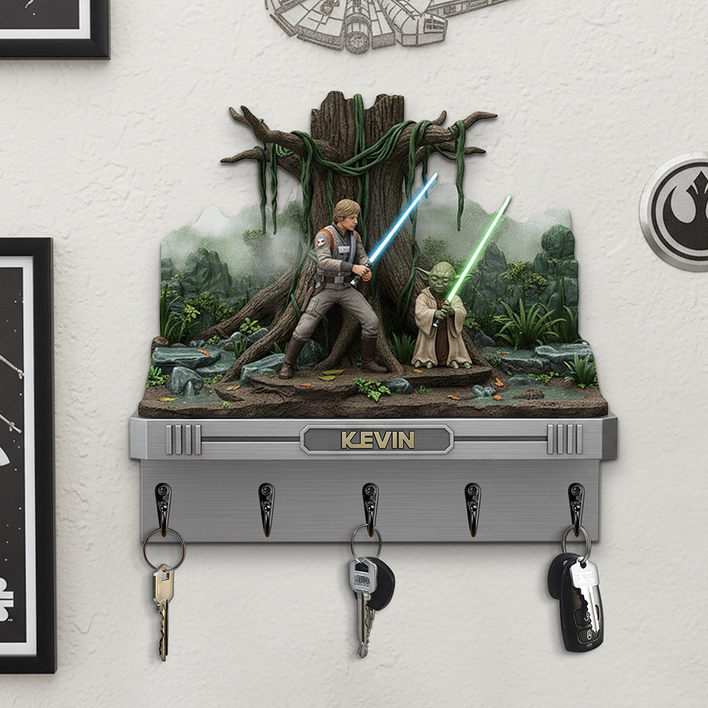 Cosmic Acrylic Key Hanger - Personalized Gifts For Cosmic Lovers 04kita170126