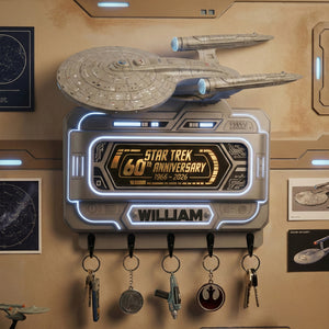 60th Anniversary Sci-Fi Key Hanger – Personalized Gifts For Sci-Fi Lovers 05kimg190126-Homacus