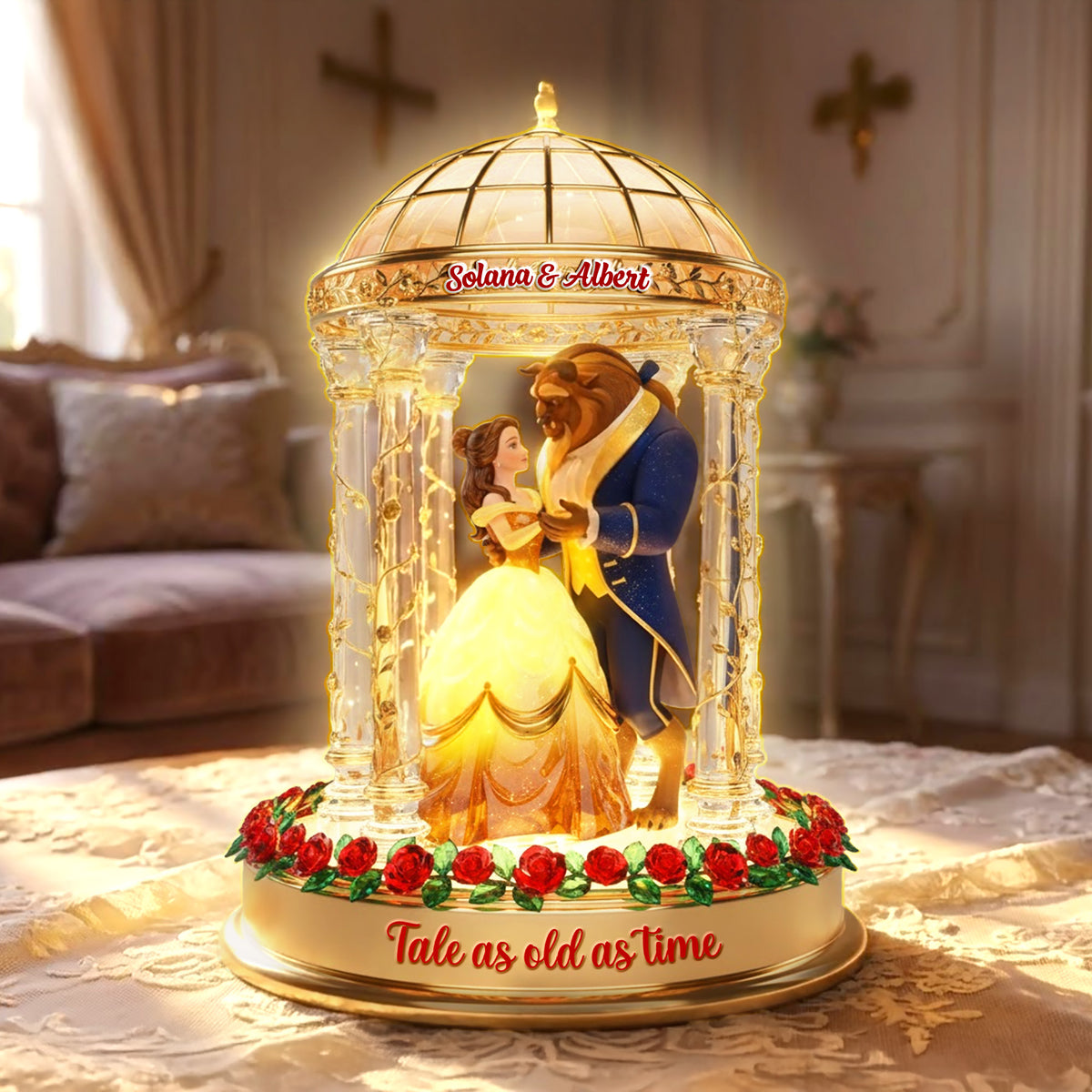 Romantic Love Acrylic Light Box - Personalized Gifts For Couples 05tomg271125-Homacus