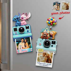 Couple Polaroid Fridge Magnet - Personalized Gifts For Couples 02kita191125-Homacus