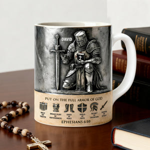 Full Armor Of God Coffee Mug - Personalized Gift For Christian 03TOLU251225-Homacus