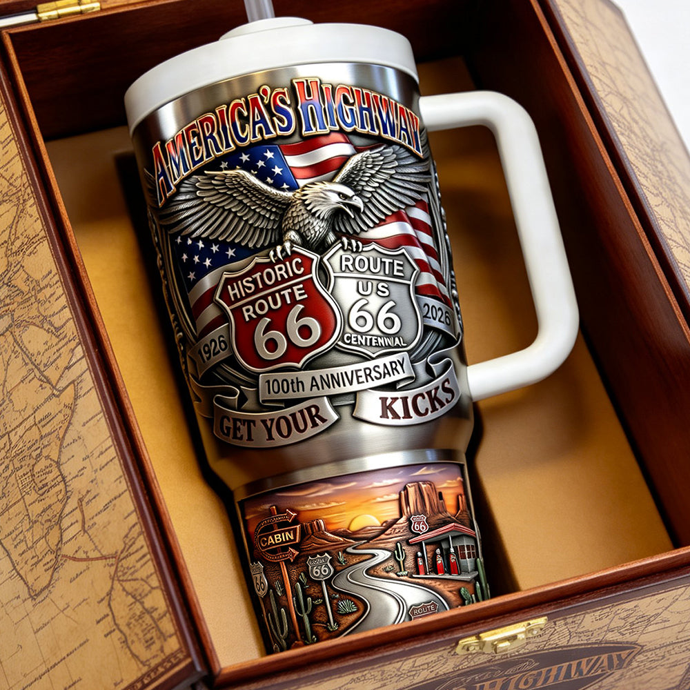Centennial Century Celebration Tumbler - Personalized Road Trip Lovers 02qhdt060326-Homacus