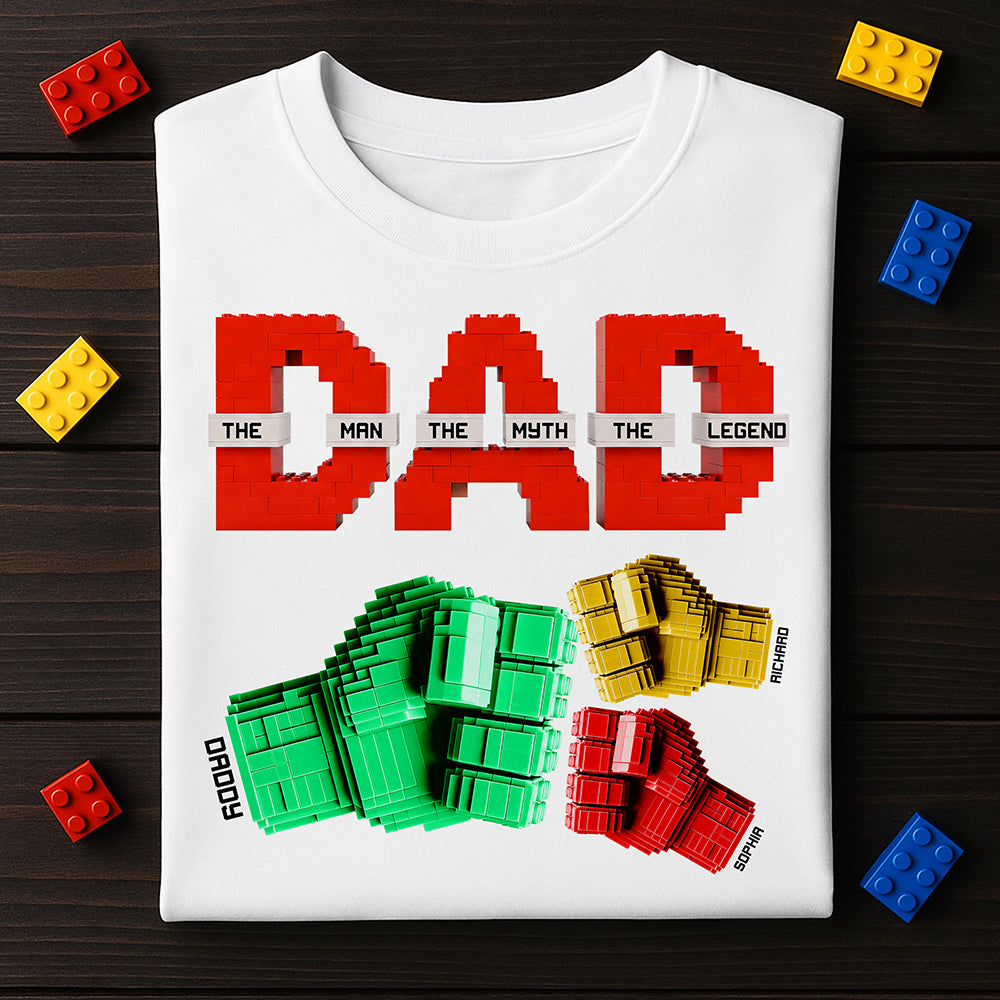 Powerful Punch Dad Shirt - Personalized Gifts For Dad 06OHQN270525-Homacus