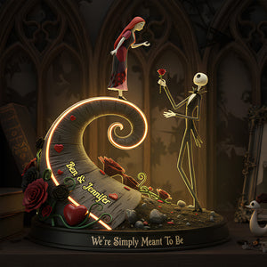 Romantic Couple Acrylic Light Box - Personalized Gifts For Couple 06kidt011225-Homacus