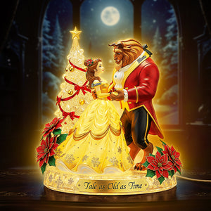 Dancing Couple Christmas Custom Shape Acrylic Light Box - Personalized Gifts For Couple 01pgta121125-Homacus