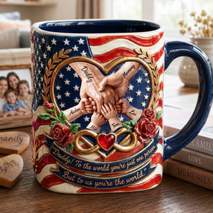 Infinity Love Accent Mug - Personalized Gifts For Family 03palu230526-Homacus