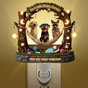 Furry Overlord Night Light - Personalized Gifts For Dog Lovers 04tgqn080725-Homacus