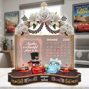 Wedding Car Couple Plaque - Personalized Gifts For Couple 01ohlu270625-Homacus