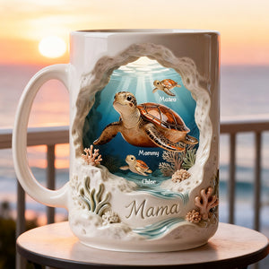 Sea Turtle Coffee Mug - Personalized Gifts For Mother 04todt090226-Homacus