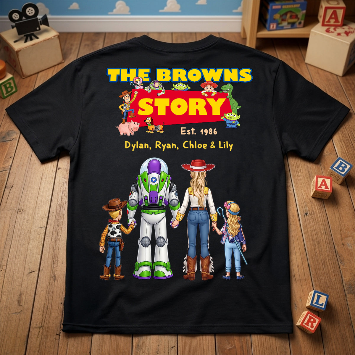 The Adventure Family Shirt - Personalized Gifts For Family 01HUDT200626-Homacus