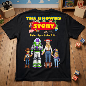 The Adventure Family Shirt - Personalized Gifts For Family 01HUDT200626-Homacus