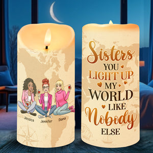 Personalized Gifts For Best Friends LED Candle 05kaqn171224hhpa-Homacus