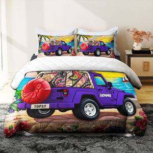 Personalized Gifts For Off Road Lovers Quilt Bedding Set 013HUMH060225-Homacus