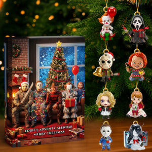Horror Christmas Advent Calendar Blind Box Personalized Gifts For Movie Fans 05PGDT151025-Homacus