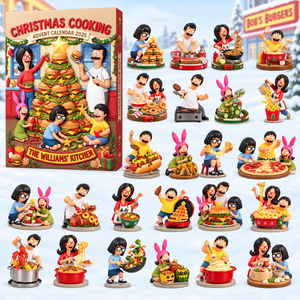 Cute Christmas Cooking Advent Calendar Blind Box - Personalized Christmas Gift 01paqn291026-Homacus