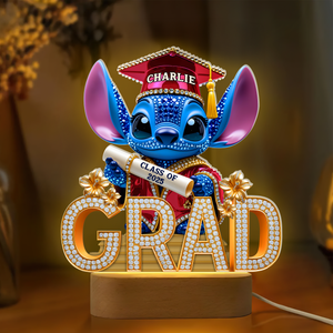 Graduation Led light With Oval Base - Personalized Gifts For Graduates 01napu050525-Homacus