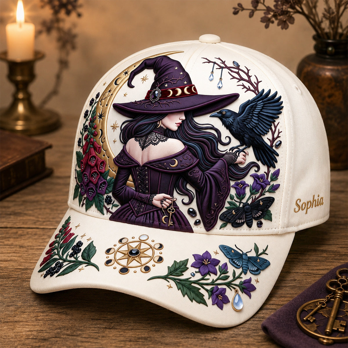 Enchanted Witch Personalized Classic Cap 06TYDH200726-Homacus