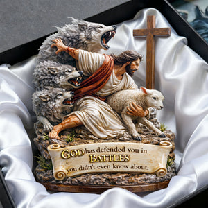 Strength Through Christ Acrylic Plaque - Gifts For Christian 03HULU280226-Homacus