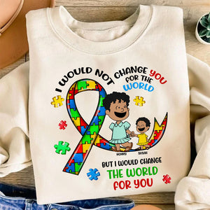 Personalized Gifts For Autism Kids Shirt Cartoon Kid 03TOMH190225HH-Homacus