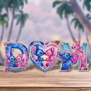 Custom Alphabet Couple Acrylic Plaque - Personalized Gifts For Couple 03OHTN220525-Homacus