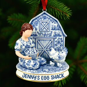 Chicken Farm Acrylic Ornament - Personalized Gifts For Farmers 01NAQN101125-Homacus