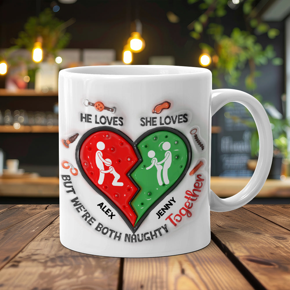 Personalized Gifts For Couple Coffee Mug Funny Couple 02OHMH121224-Homacus