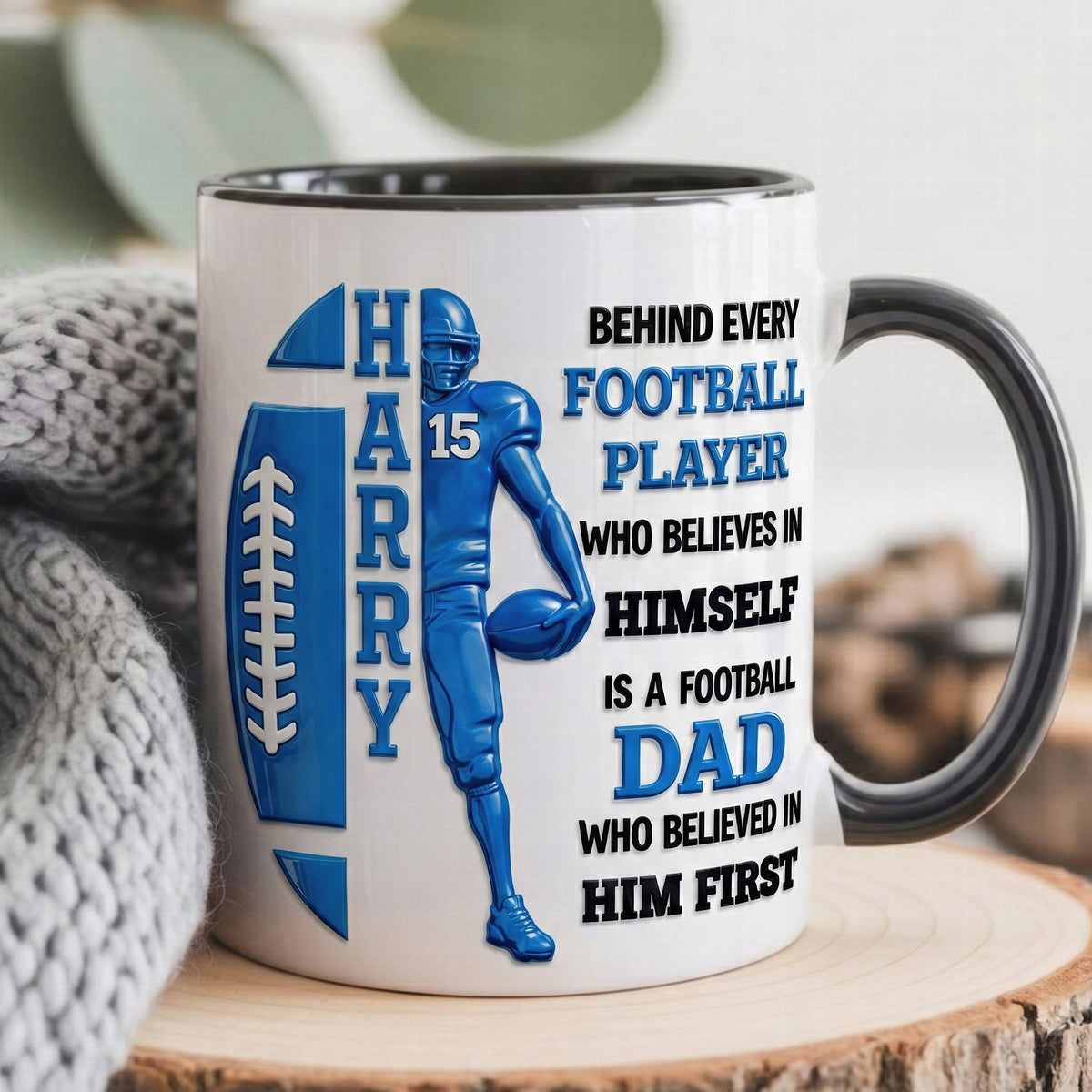 Football Mom Coffee Mug – Personalized Gifts For Mom 01huqn050126-Homacus