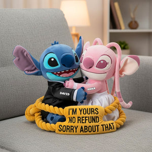 Cute Aliens Couple Shaped Pillow Personalized Gifts For 01natn101225-Homacus