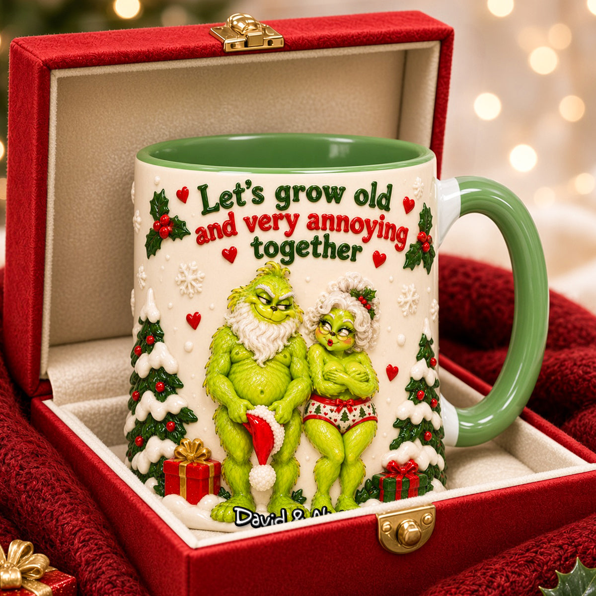 Old Couple Annoys Together Accent Mug - Personalized Funny Gifts For Couple 03nadh221026-Homacus