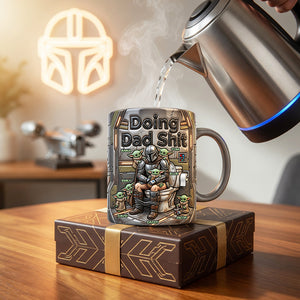 Funny Dad Doing Magic Coffee Mug - Personalized Gifts For Dad 04nadt170426-Homacus
