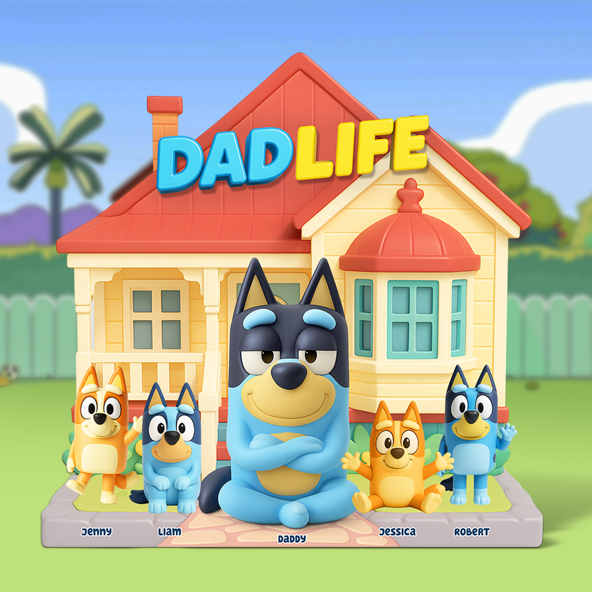 Dog Dad Plaque - Personalized Gifts For Dad 01napu030525-Homacus