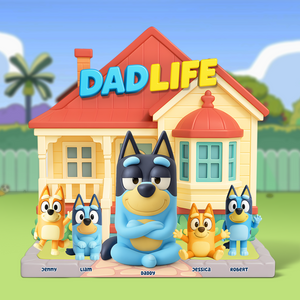 Dog Dad Plaque - Personalized Gifts For Dad 01napu030525-Homacus