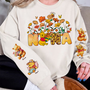 Personalized Gift For Mom Shirt, Cute Yellow Bear Cub 03QHLU070325-Homacus