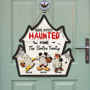 Personalized Gifts For Family Wood Sign 01xqtn150724 Halloween Party Boo Ghost Scary-Homacus