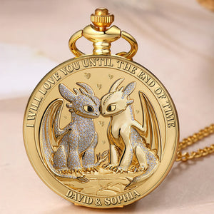 Legendary Love Pocket Watch Personalized Gifts For Couple 06TGQN190625-Homacus