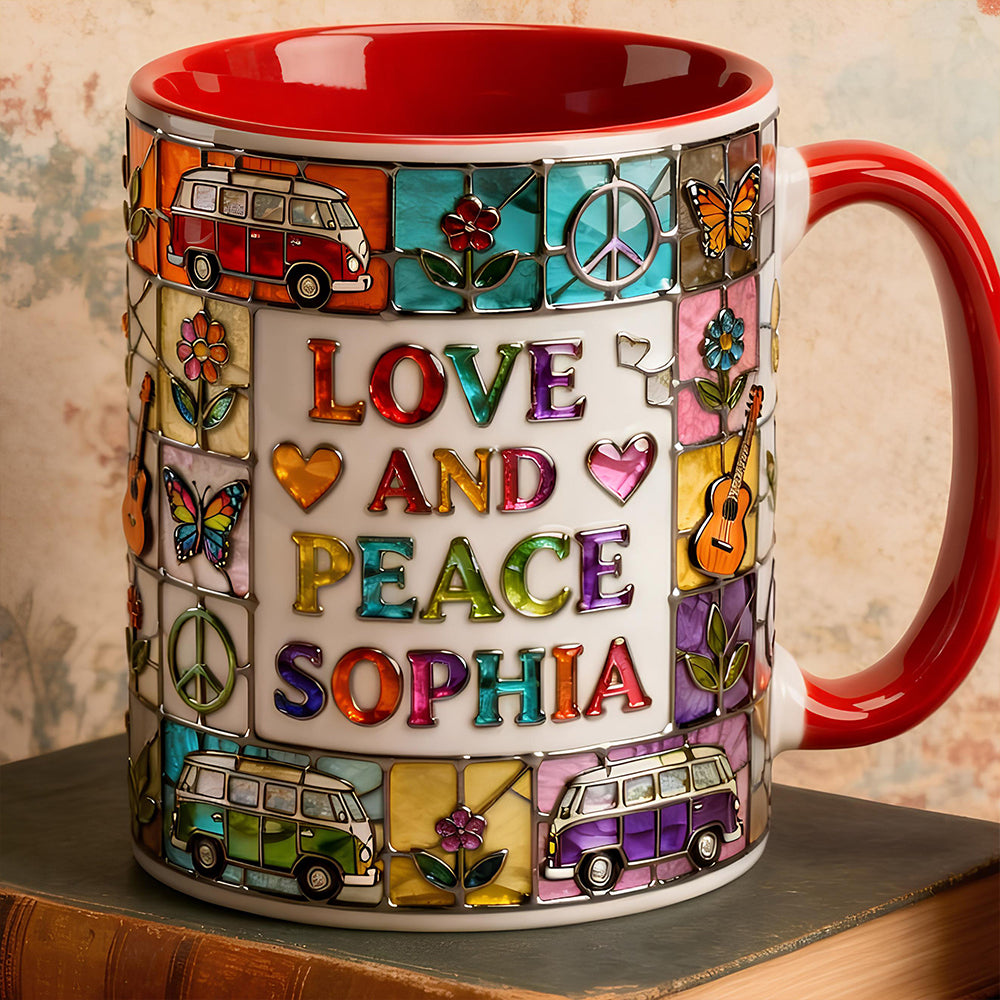 Hippie Bohemian Coffee Accent Mug - Personalized Gifts 02hydt200126-Homacus